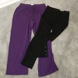 2 PAIRS OF PANTS
